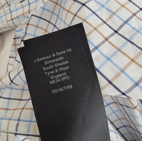 BARBOUR Blakley shirt - NWT - Picture 11 of 11